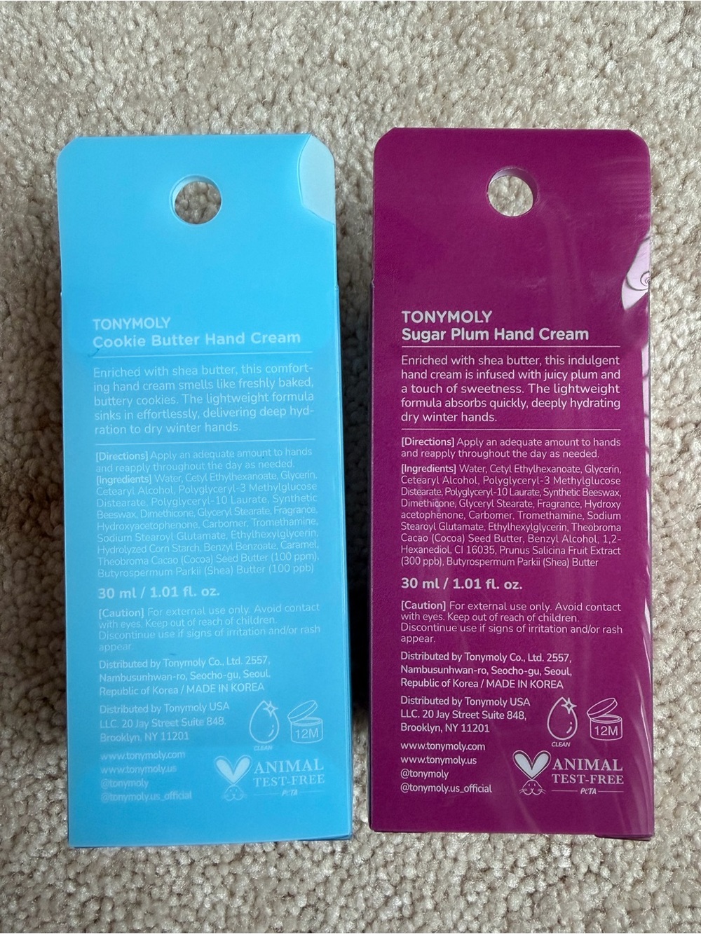 New Tony Moly x Squishmallows Hand Cream Set - Picture 3 of 3